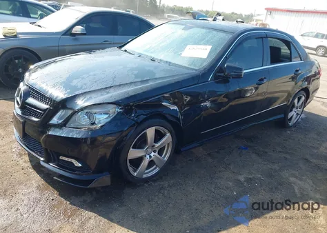 2010 Mercedes-Benz E 350 from USA, damaged, VIN WDDHF5GB7AA030684